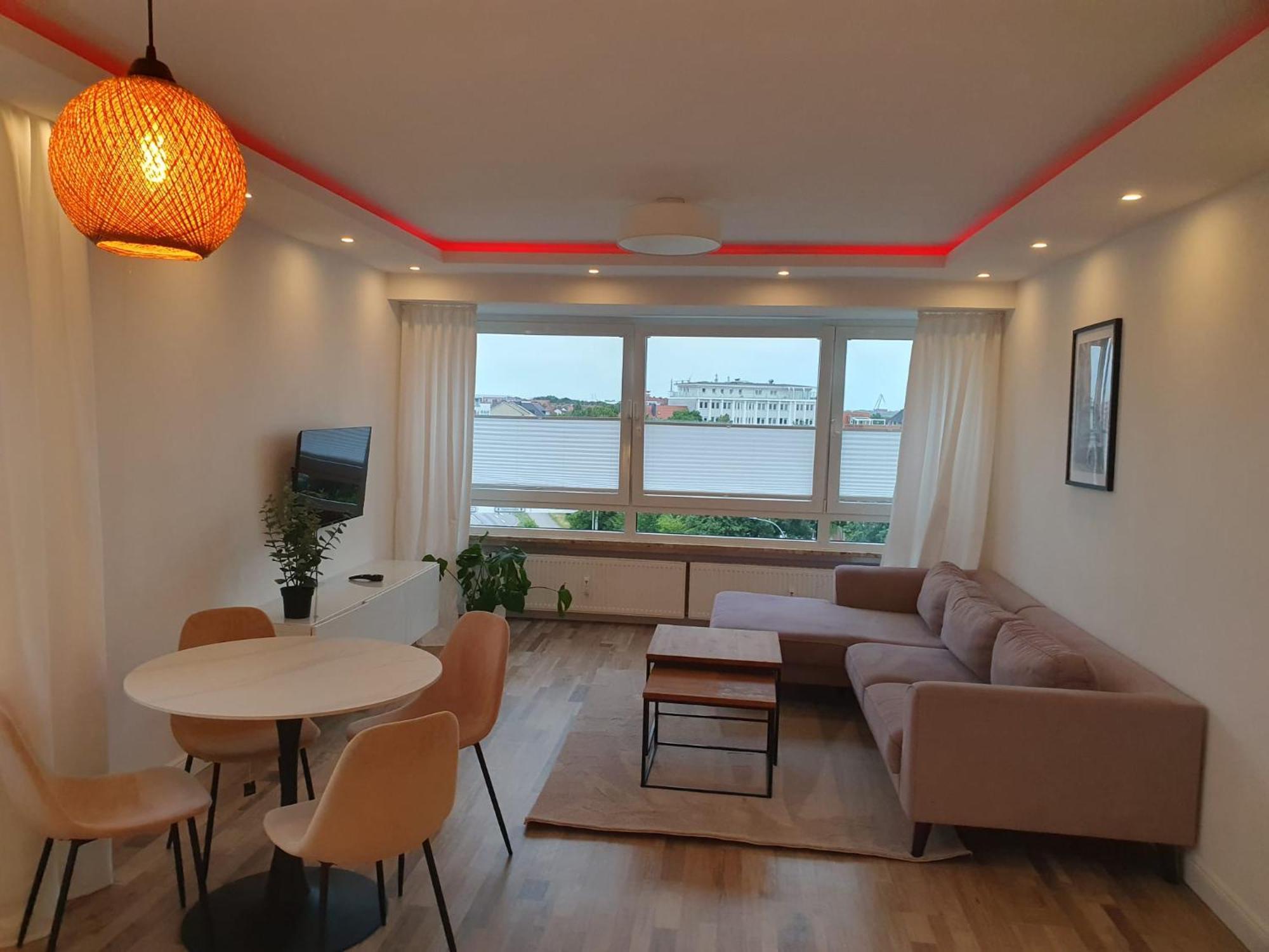 Moebeliertes Wohnen Auf Zeit Am Yachthafen Apartment Бремерхавен Екстериор снимка